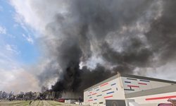 Ankara'da mobilya deposunda yangın / Ek fotoğraflar