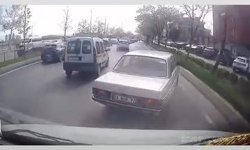 Ataşehir'de uygulamadan kaçmak isteyen otomobil sürücüsü polis tarafından yakalandı