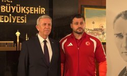 Avrupa Güreş ve Halter şampiyonalarında dereceye giren sporcular, basınla buluştu