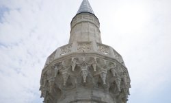 Ayasofya'nın kuzeydoğu minaresinde restorasyon tamamlandı