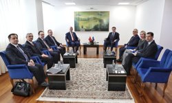 Bakan Bolat, Kosova Başbakanı Kurti ile bir araya geldi