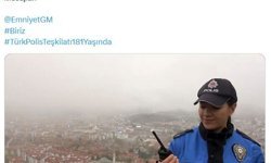 Bakan Çiftçi, Türk Polis Teşkilatı'nın 181'inci yılını polis telsizi üzerinden kutladı