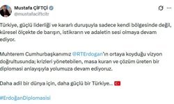 Bakan Çiftçi: Türkiye, barışın, istikrarın ve adaletin sesi olmaya devam ediyor