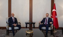 Bakan Fidan, ABD Büyükelçisi Barrack'ı kabul etti