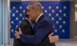 Bakan Fidan, Suriyeli mevkidaşı Şeybani ile bir araya geldi