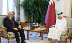 Bakan Güler, Katar Emiri Al Thani tarafından kabul edildi