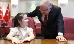 Bakan Güler, şehit ve gazi çocukları ile buluştu