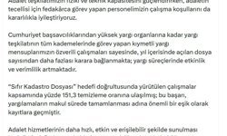 Bakan Gürlek: Yıl içinde açılan dosya sayısından daha fazlası karara bağlanıyor