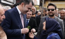 Bakan Kurum'dan Çorum'da esnaf ziyareti