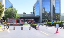 Beşiktaş'ta 20 katlı otelde yangın paniği / Geniş haber