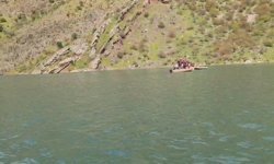 Bottan Fırat Nehri'ne düşen kampçı için arama çalışması başlatıldı/Ek fotoğraflar