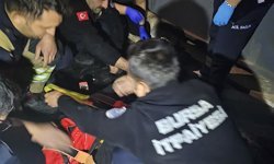 Bursa'da asansör boşluğuna düşen genç, ağır yaralandı