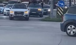 Bursa'da trafiği tehlikeye atan düğün konvoy sürücülerine 660 bin lira ceza