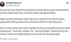 Cevdet Yılmaz: Saldırıların 'Terörsüz Türkiye' hedefimize gölge düşürmesine izin vermeyeceğiz