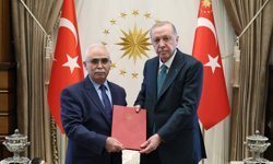 Cumhurbaşkanı Erdoğan, AYM Başkanı Özkaya'yı kabul etti