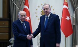 Cumhurbaşkanı Erdoğan, Bahçeli'yi kabul etti /Ek Fotoğraf