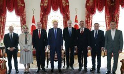 Cumhurbaşkanı Erdoğan, FIFA Başkanı Infantino'yu kabul etti