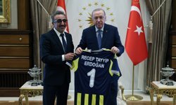 Cumhurbaşkanı Erdoğan, iş insanı Ulukaya'yı kabul etti