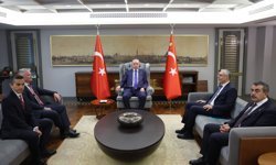 Cumhurbaşkanı Erdoğan, OECD Genel Sekreteri Mathias Cormann'ı kabul etti