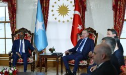 Cumhurbaşkanı Erdoğan, Somali Cumhurbaşkanı Hasan Şeyh Mahmud ile bir araya geldi