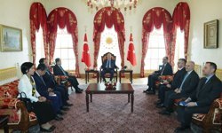 Cumhurbaşkanı Erdoğan, Vietnam Meclis Başkanı Tran Thanh Man'ı kabul etti