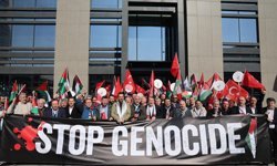 Eğitim-Bir-Sen: Özgürlük ve Sumud filosu yolcusu başkanlarımızı İspanya'ya uğurladık