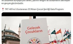 Emine Erdoğan'dan '23 Nisan Çocuk Şenliği Gala Programı' paylaşımı