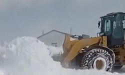 Erzurum ve Ardahan'da kar yağışı