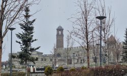 Erzurum'da 'kar' sürprizi