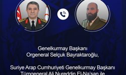 Genelkurmay Başkanı Orgeneral Bayraktaroğlu, Suriyeli mevkidaşı ile görüştü