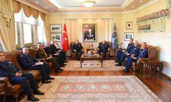 Hava Kuvvetleri Komutanı Orgeneral Kadıoğlu, Mısır'dan gelen askeri heyeti kabul etti