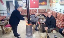 Hava sıcaklığı eksi derecelere düştü, nisanda da soba yaktılar