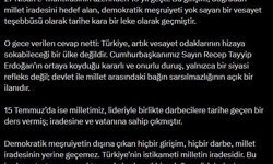 İletişim Başkanı Duran: Hiçbir darbe millet iradesinin yerine geçemez