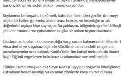 İletişim Başkanı Duran: Mescid-i Aksa'ya yönelik baskın, bilinçli ve sistematik bir provokasyondur