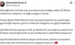 İletişim Başkanı Duran'dan '23 Nisan' mesajı
