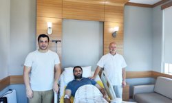 Iraklı felçli gazeteci, Türkiye'de yeniden ayağa kalktı