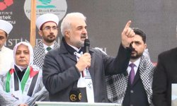 İsrail'in Filistinli mahkumlar hakkında aldığı idam kararı Bağcılar'da protesto edildi