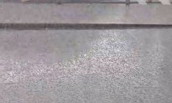 İstanbul'da bazı ilçelerde dolu etkili oldu