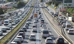 İstanbul'da sabah saatlerinde trafik yoğunluğu