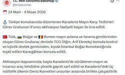 Karadeniz Mayın Karşı Tedbirleri Görev Grubu'nun 9'uncu aktivasyon faaliyeti gerçekleştirildi