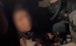 Kars'ta durdurulan hafif ticari araçtan 6 kaçak göçmen çıktı