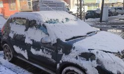 Kars'ta kar yağışı etkili oldu