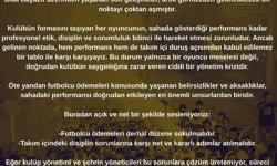 Kayserispor taraftar grubu Kapalı Kale: Bu kulüp sahipsiz değildir, sabır tükenmiştir