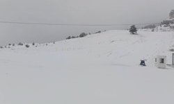 Keltepe, beyaza büründü