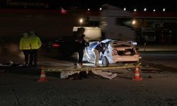 Kontrolden çıkıp, takla atan otomobilin çarptığı TIR sürücüsü öldü