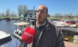 Küçükçekmece'deki Menekşe Deresi'nin rengi kahverengiye büründü