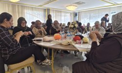 Malatya'da kadınların 'örgü' yarışı