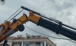 Marmaris'te vincin kırılan kaldırma kolu üzerine düşen işçi öldü; 2 gözaltı