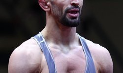 Milli güreşçi Kerem Kamal, grekoromen 63 kiloda bronz madalya kazandı