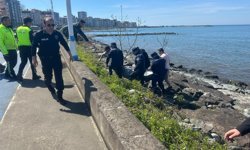 Rize'de sahilde erkek cesedi bulundu (2)